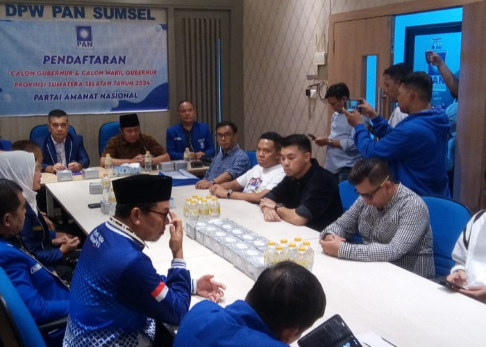 Bentuk Keseriusan Calon Gubernur Sumatera Selatan Herman Deru Kembalikan Sendiri Formulir ke DPW PAN