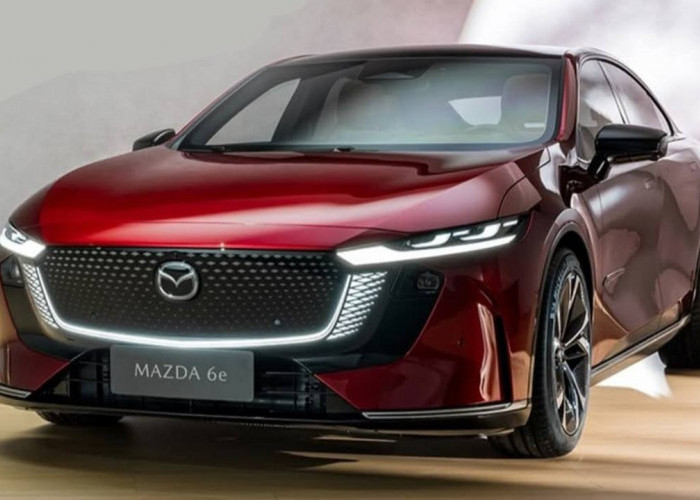 Mazda 6e: Sedan Listrik Elegan Penantang Tesla Model 3 dan BYD Seal.