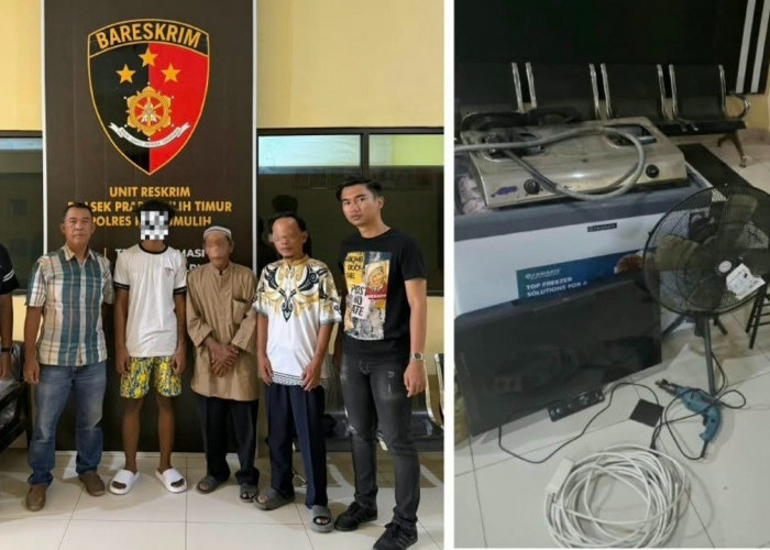 Masuk DPO Polsek Prabumulih Timur, Buruh Asal Gelumbang Pelaku Pembobolan Ruko Angkringan, Serahkan Diri