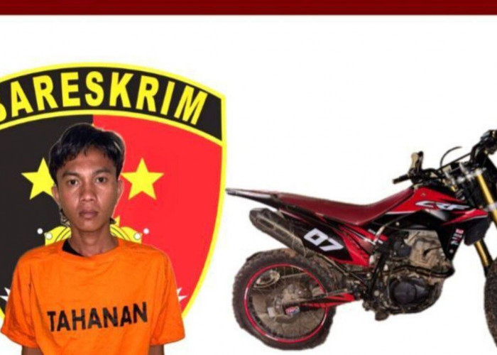 Pelaku Curanmor diamankan Saat Bersembunyi 