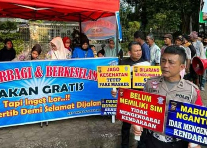 Mau Sarapan Gratis, Cuss..ke Warung Berbagi Satlantas Polrestabes Palembang...