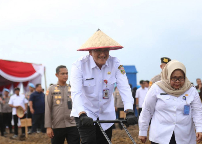 Polda Sumsel Inisiasi Tanam Jagung di Lahan Rawan Karhutla, Sekda: Wujud Nyata Sinergi Ketahanan Pangan