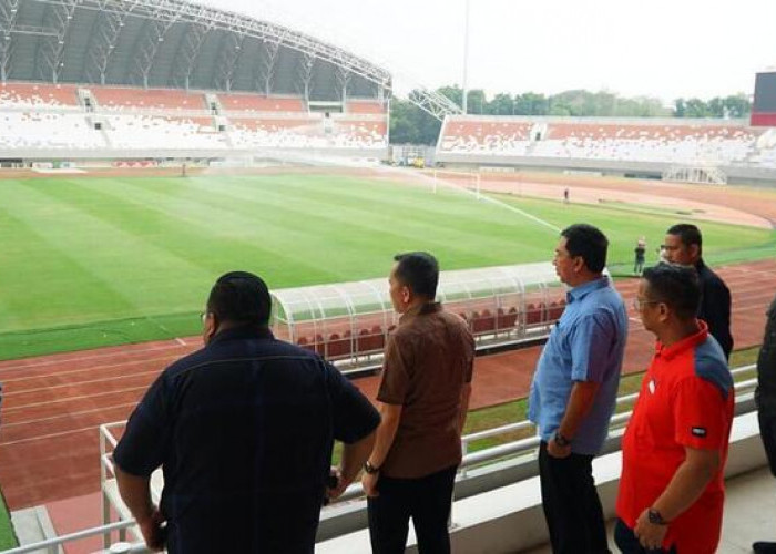 Pj Gubernur Sumsel Agus Fatoni Tinjau Fasilitas Olahraga di JSC Palembang