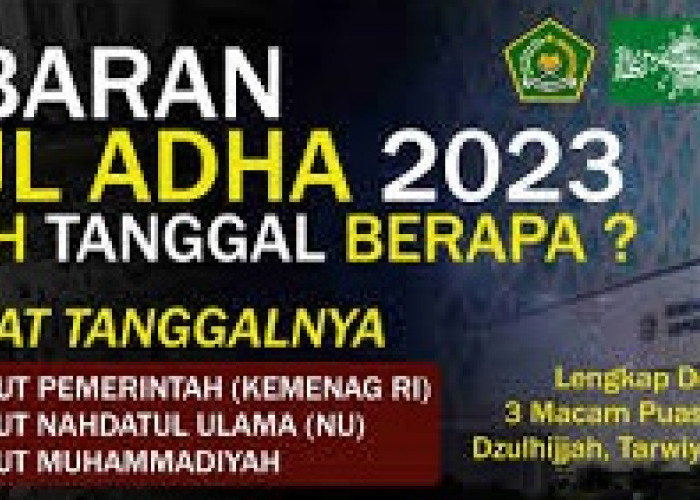 Muhammadiyah Tetapkan Lebaran Idul Adha 28 Juni 2023, NU dan Pemerintah Tunggu Hasil Sidang Isbat