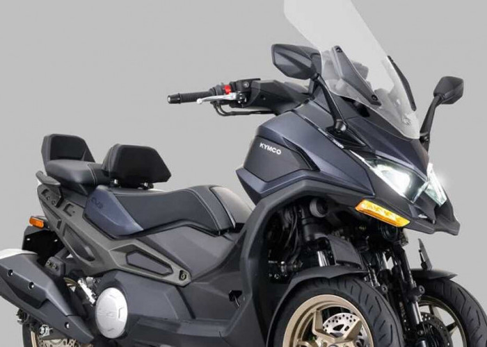 Kymco CV3 575: Skuter Roda Tiga Premium dengan Mesin 574cc dan Teknologi Mewah!