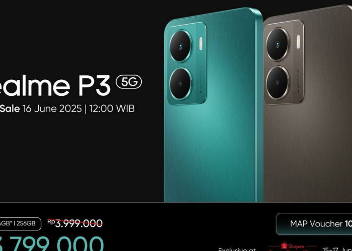 realme P3 5G Resmi Hadir di Indonesia, Siap Jadi Performance Champion di Kelas Rp3 Jutaan dan Tersedia Eksklus