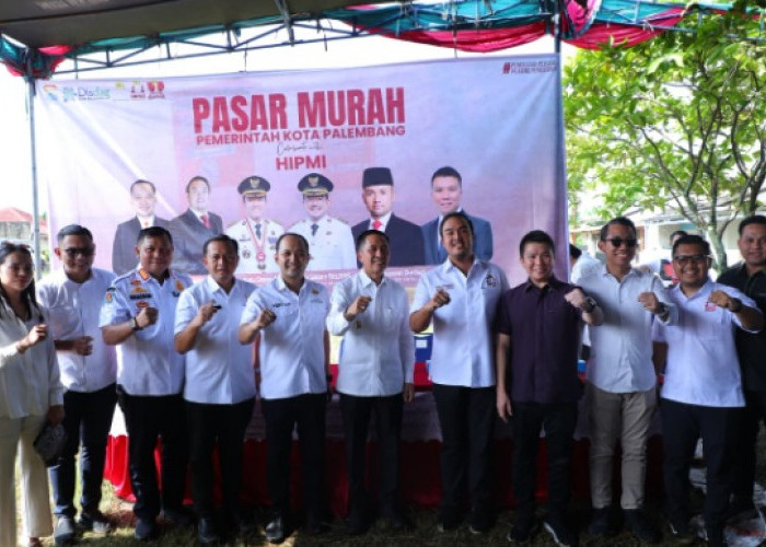 Bantu Masyarakat  Lewat  Pasar Murah, HIPMI Salurkan 3 Ton Telur Murah di Palembang