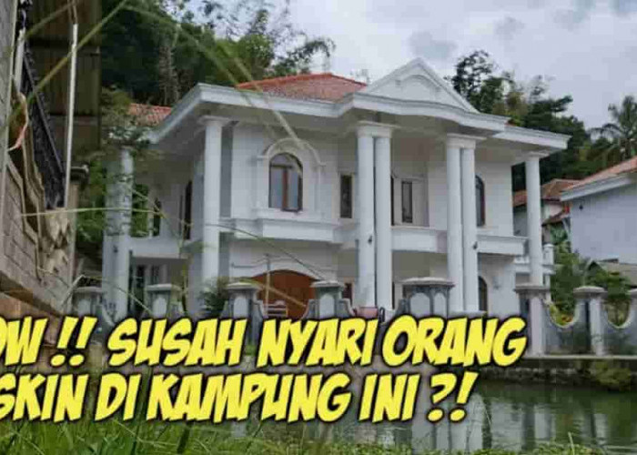 Desa Miliarder di Kabupaten Kotawaringin Barat Provinsi Kalimantan Tengah, Rumah 2 Lantai Penghasilan Miliaran