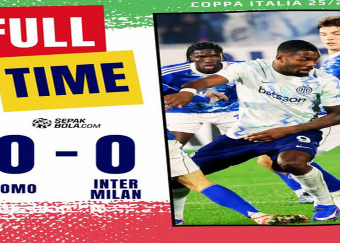Semi Final Coppa Italia: Como Tahan Inter Tanpa Gol