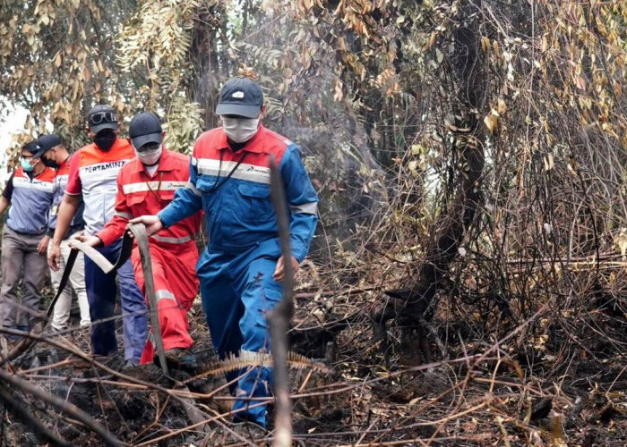 Pertamina Patra Niaga Regional Sumbagsel Perkuat Garda Terdepan Penanganan Karhutla di Ogan Ilir