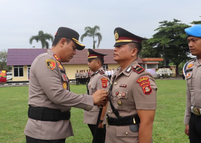 Jabatan Kapolsek RKT Berganti, Ipda Wendy Kurniawan Resmi Pimpin Polsek Rambang Kapak Tengah