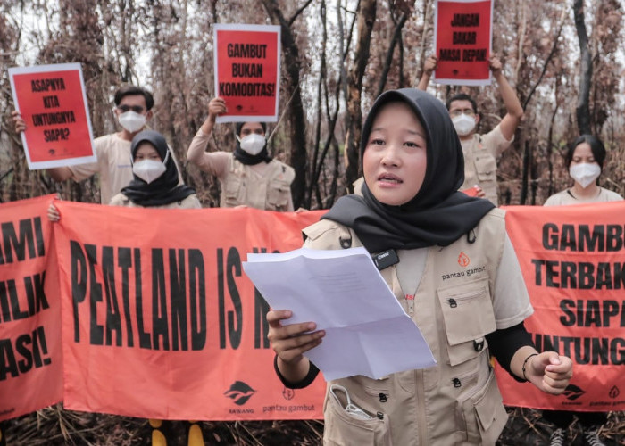 Momentum Hari Sumpah Pemuda, Orang Muda Sumsel Desak Pemerintah Hentikan Warisan Krisis Karhutla