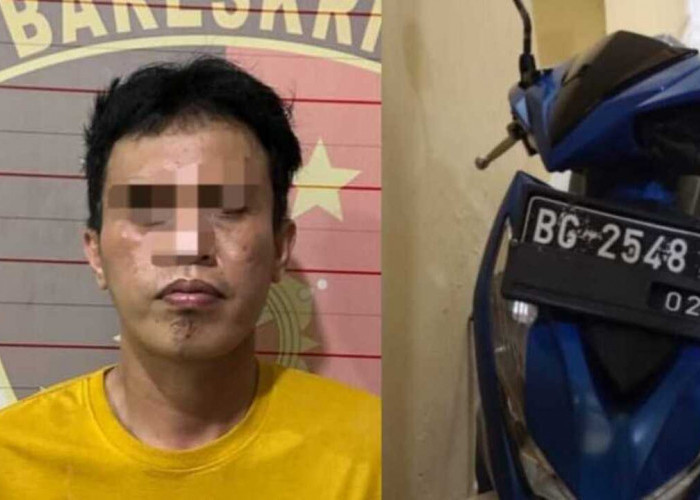 Kabur Tiga Bulan, Begal Motor di Baturaja Diciduk di Lampung