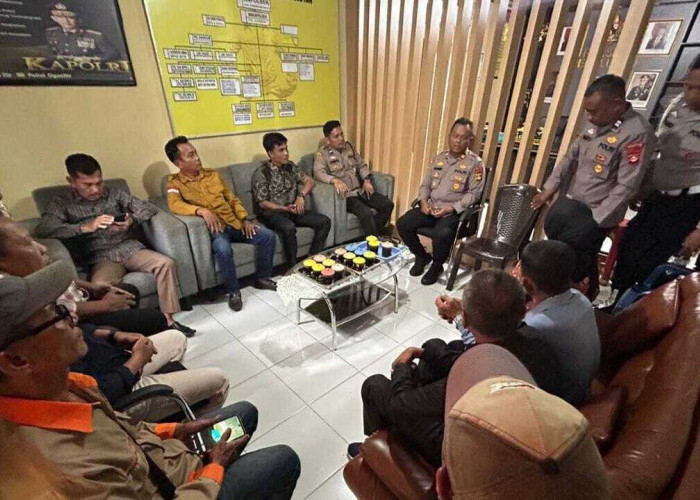 Undang Kepala Desa di Dua Kecamatan, Polsek Pemulutan Ingatkan Potensi Karhutla 