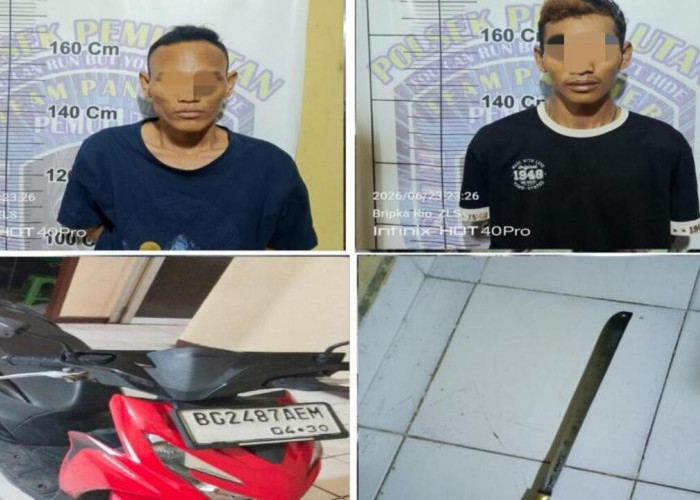 Polisi Tangkap Dua Pelaku Pengeroyokan di Simpang Tol Kramasan, Korban Alami Luka Bacok di Wajah