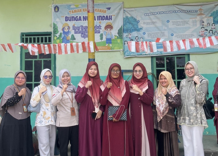UNSRI Berdayakan PAUD Lewat Program DASHAT Berbasis Inovasi Lele dan Kelor di Desa Tanjung Lubuk