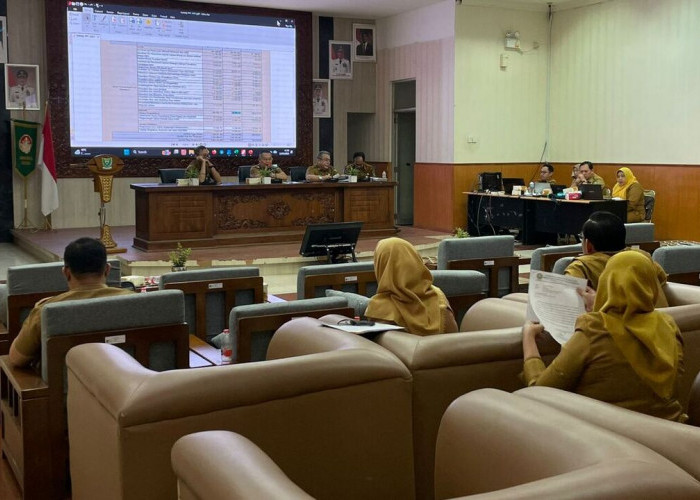 Sinkronisasi Kondisi Keuangan, 58 OPD Muara Enim Paparan
