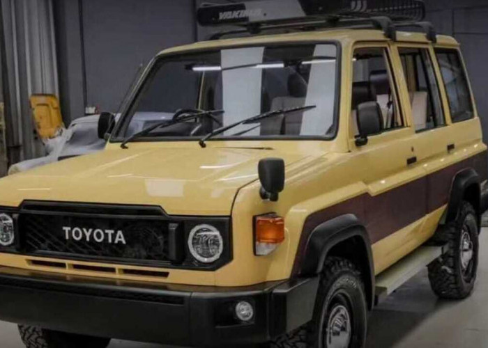 Toyota Kijang Rover 1991 Disulap Jadi Land Cruiser LC79, Hasilnya Bikin Pangling.  