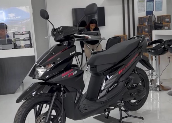 Suzuki Skydrive Sport 2023 Meluncur Kencang, Honda Beat hanya Bisa Geleng-geleng!