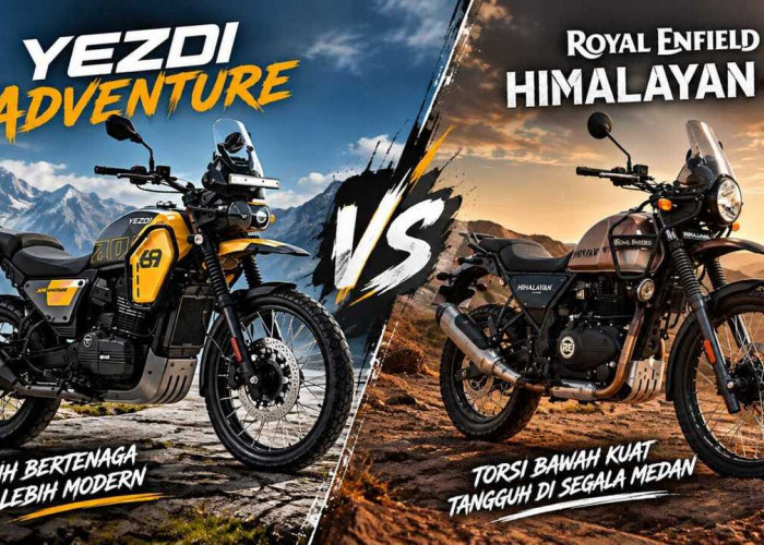 Yezdi Adventure Tantang Himalayan 440, Bobot Lebih Ringan dan Tenaga Lebih Besar. 