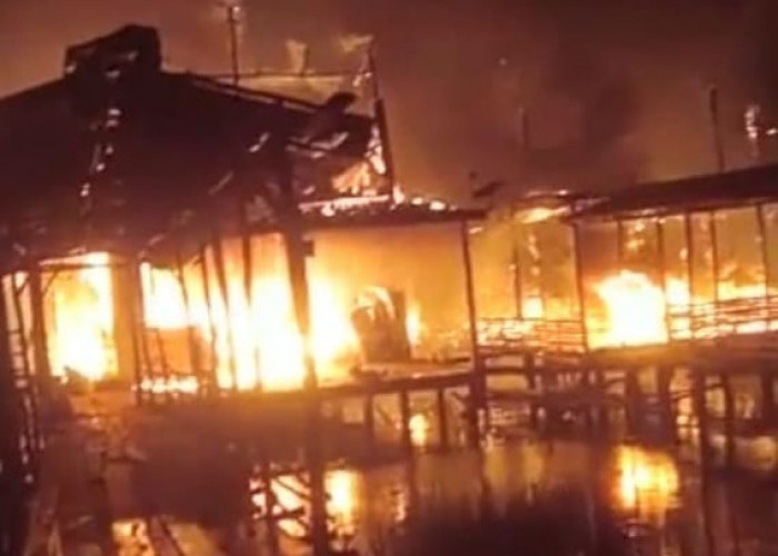 6 Rumah Warga Cengal Terbakar Jelang Lebaran Idul Fitri, Kerugian Mencapai Ratusan Juta...