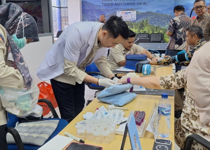 Jaga Kesehatan dan Produktivitas, BRI Prabumulih Gelar MCU bagi Pekerja Usia 40 Tahun ke Atas