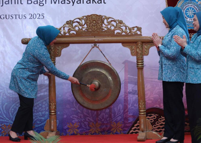 PKK Pusat Gandeng PKK Sumsel Gelar Pelatihan Menjahit bagi Ibu Rumah Tangga