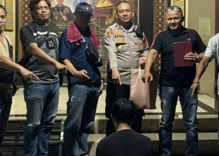 Jajakan Ipad dan Laptop Hasil Curian di Medsos, Pelaku Pembobolan Mobil di Palembang Square Dibekuk Polsek IB 