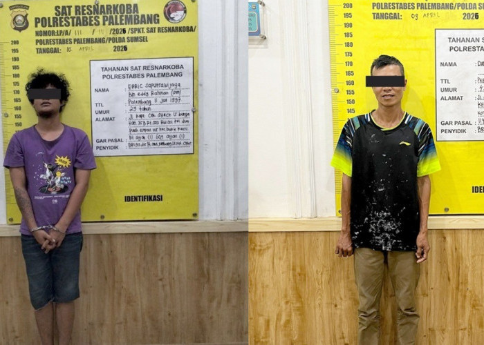 2 Pengedar Sabu Ditangkap Dalam 1 Malam di Palembang: Rusun dan Kosan Jadi Target, Jaringan Lintas Provinsi  !