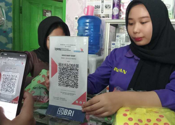 Belanja Praktis, Pakai QRIS; NKHZ Baby Shop Tumbuh Bersama QR Code BRI