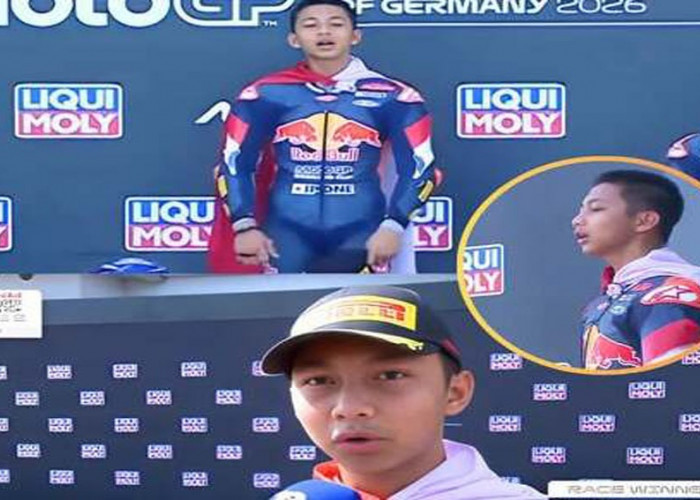 Hasil Red Bull MotoGP Sachsenring: Kiandra Ramadhipa Juara Race 2.