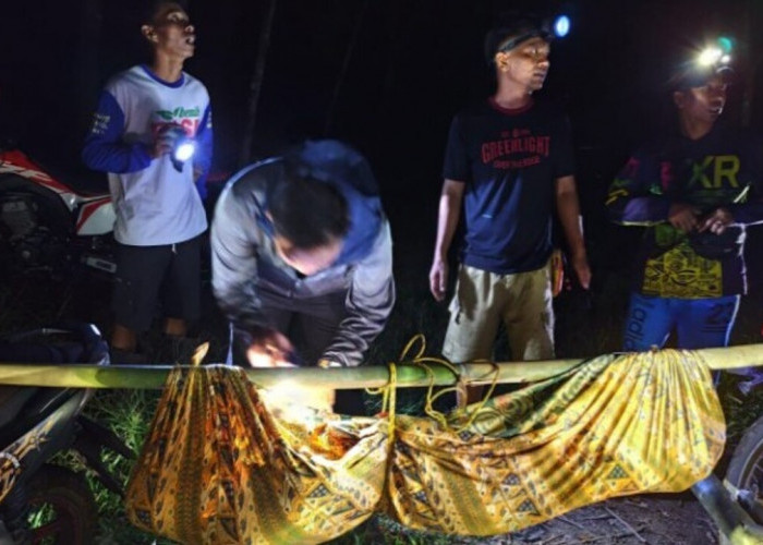 ODGJ Ditemukan Meninggal Dunia di Kebun Karet