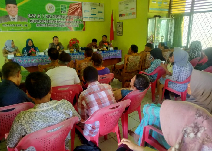 Reses II DPRD Banyuasin, Endang Sari: Dana Desa Diperjuangkan Untuk Ditingkatkan 