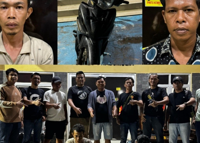 Kompak Curi Motor, Dua Sekawan Diringkus TEKAB Polres Prabumulih 