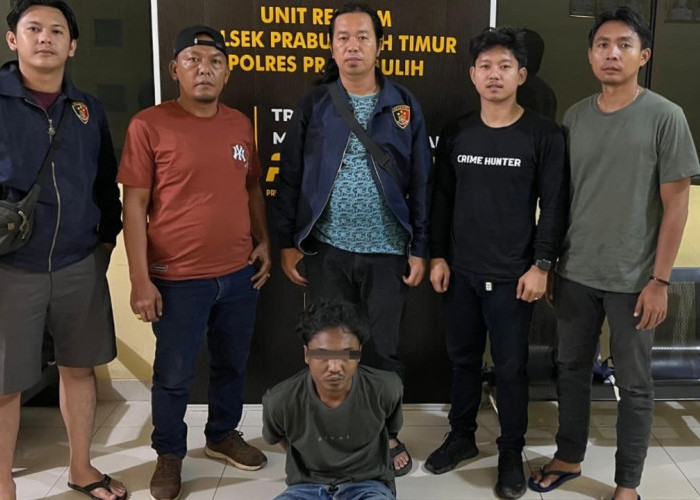 Sempat Buron 2 Bulan, Pelaku Pencurian Motor di Taman Prabujaya Prabumulih Dibekuk di Taman Tugu Polwan