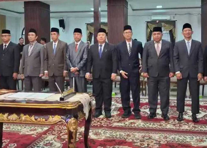 Bupati OKU Lantik 11 Pejabat Pimpinan Tinggi Pratama