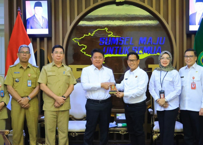 Gubernur Herman Deru Sambut Kakanwil BPN Sumsel yang Baru, Dorong Inovasi dan Pengamanan Aset Daerah