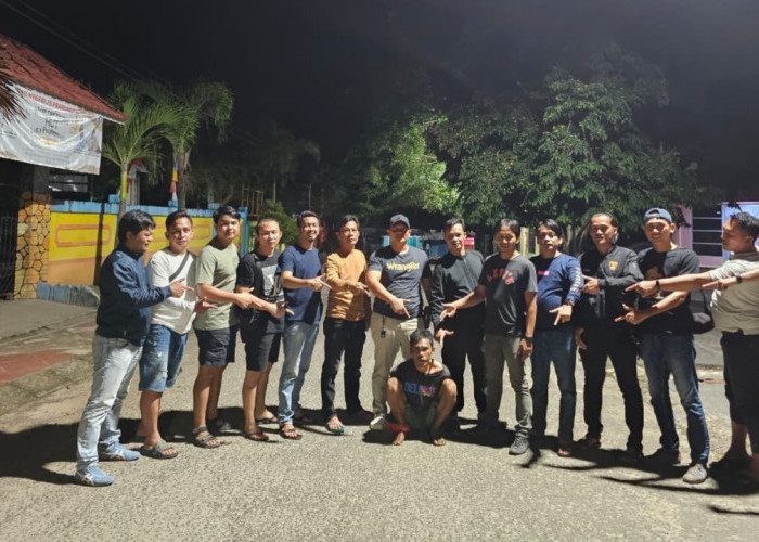 Empat Tahun Buron, Seorang Residivis Ditangkap Tekab Sunyi Senyap Polsek rabumuli Barat Saat Pulang ke Rumah