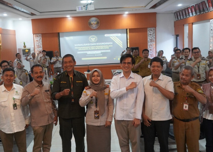 Lindungi Keanekaragaman Hayati, Barantin Perkuat Sinergi Lintas Sektor Cegah Ancaman Spesies Asing Invasif