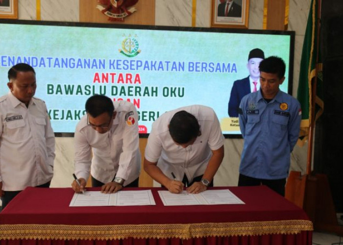 MoU Tingkatkan Pengawasan dan Pengamanan Hukum Jelang Pilkada