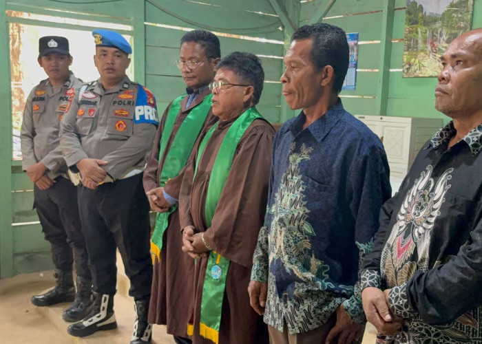 Sampaikan Imbauan Kamtibmas dan Pencegahan Karhutlah