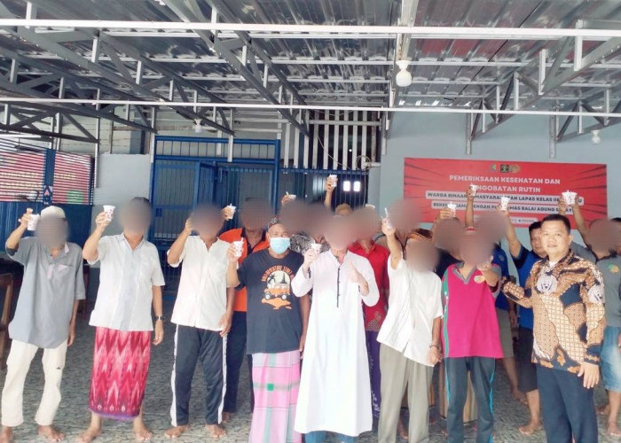 Jaga Kualitas Hidup Warga Binaan Lansia Lapas Sekayu Lakukan Ini