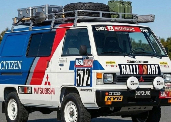 Jangan Remehkan Mobil Sayur! Mitsubishi L300 Ternyata Pernah Juara di Relli Paling Kejam