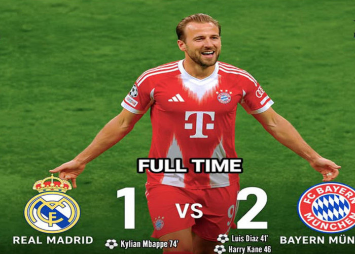 Hasil Liga Champions: Bayern Curi Kemenangan Dramatis 2-1 di Bernabéu.