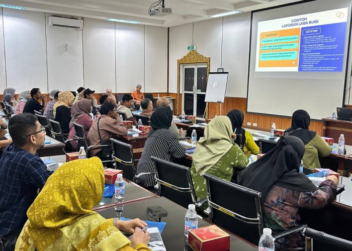 Pusri dan BRU Gelar Pelatihan Manajemen Keuangan untuk UMKM Mitra Binaan 