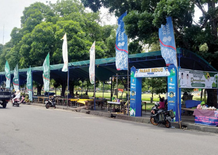 Siapkan 30 Tenda Untuk Pasar Beduk Selama Ramadan