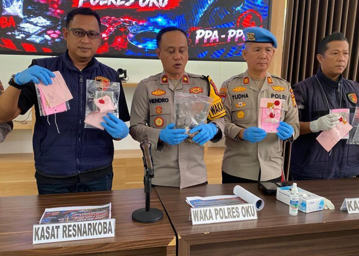Bandar Narkoba di OKU Kedapatan Membawa Senpi Rakitan