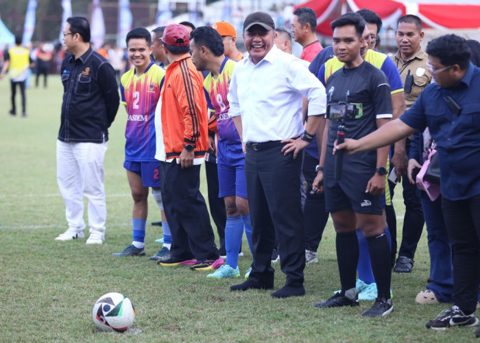 Sportivitas Demokrasi: Turnamen Sepak Bola Antar Parpol Pertama di Indonesia Resmi Dibuka di Sumsel