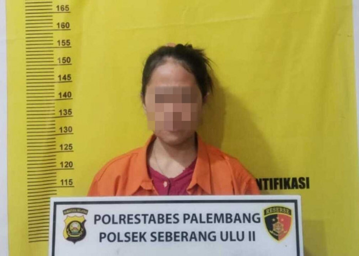 Curi Perabot Rumah Tangga Senilai Rp10 Juta di 16 Ulu, Perempuan di Palembang Ditangkap Polsek SU II