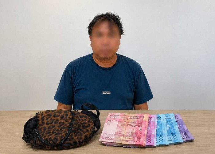 Mencuri di Toko Eka Prasta Prabumulih, Pria Asal Pagaralam Ditangkap Polisi, Uang Rp1,36 Juta Diamankan